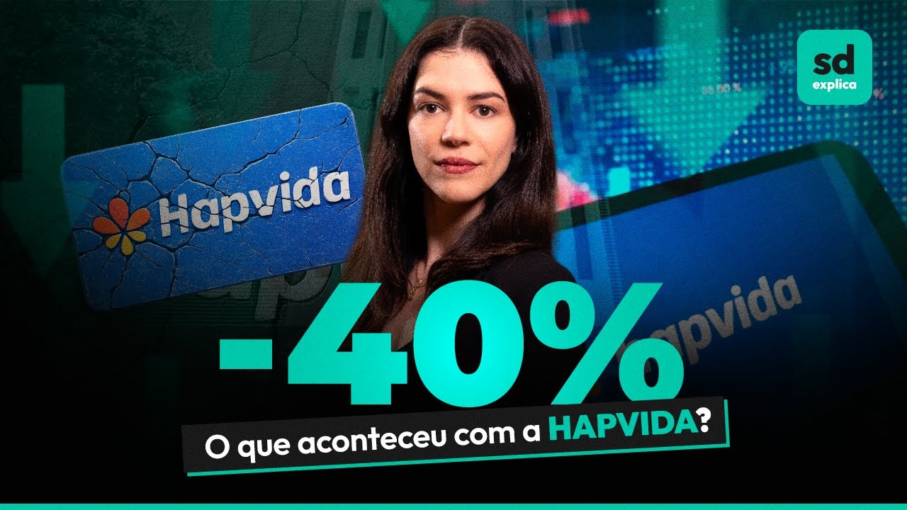 HAPVIDA (HAPV3) CAI 42% EM UM &Uacute;NICO DIA: ENTENDA O COLAPSO DAS A&Ccedil;&Otilde;ES
