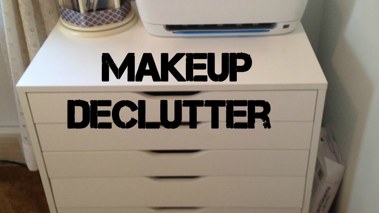 Old Makeup Declutter