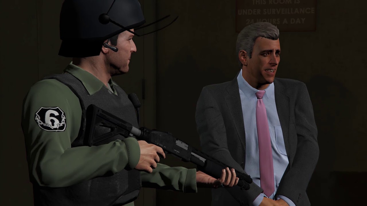 【GTA5】电影级线下模式任务剧情-抢劫世界上最大的银行