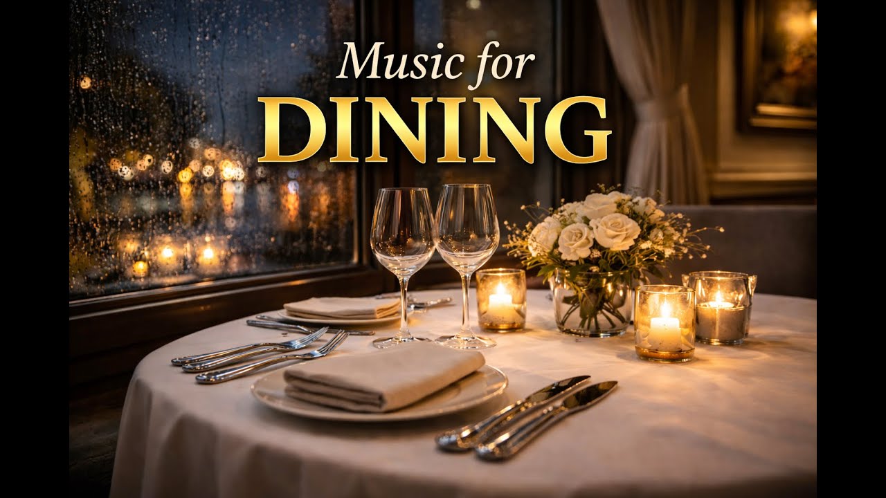 Music for Dining | Relaxing Restaurant Music for Elegant Dinner & Romantic Date Night