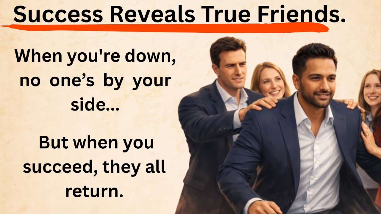 No One is Your Friend Until You Win Motivational Story 🔥 || Improve English English Fluency ✅️