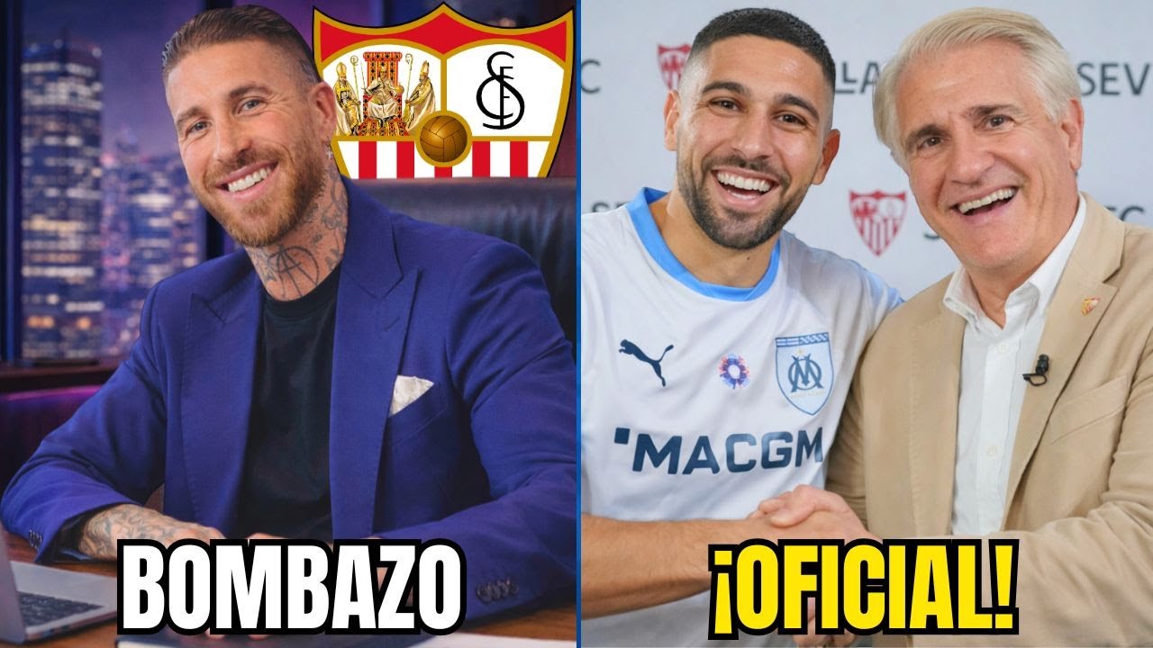El SEVILLA FC FICHA a un NUEVO DELANTERO + SERGIO RAMOS llega al PREACUERDO para la COMPRA del CLUB