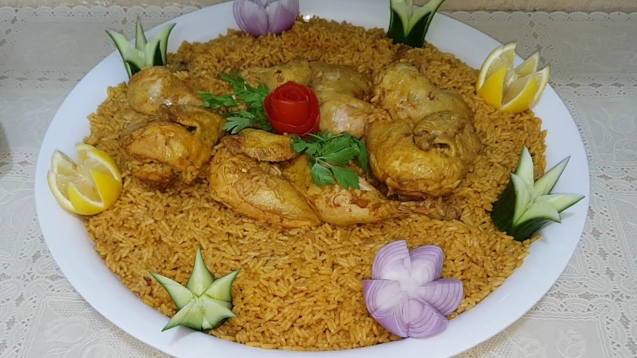 مضغوط الدجاج المبهر بالأرز الأمريكي روعة جربوه 🐓👍