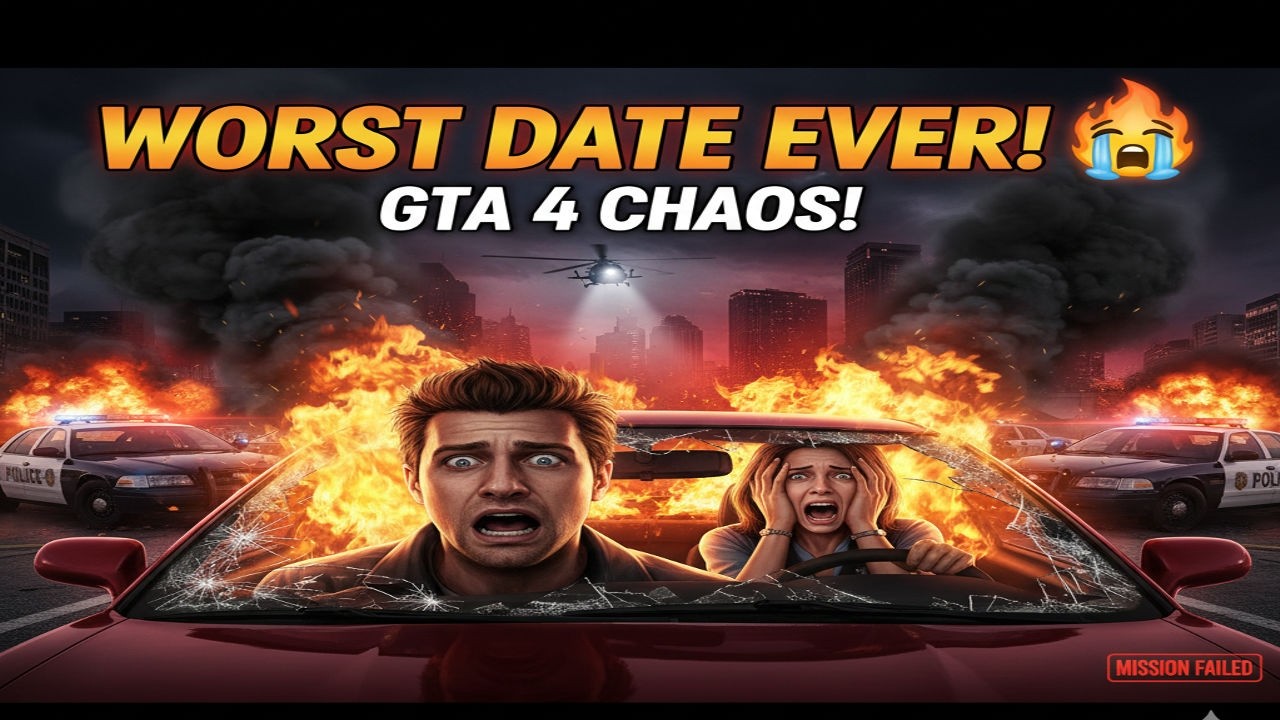 This Date Turned Into Pure Chaos 😭🔥 | GTA 4 Gameplay