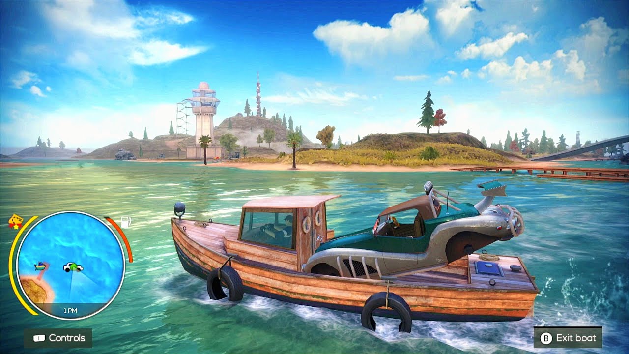 How To Transport Luxury Car To An Island | Off The Road Unleashed Nintendo Switch Gameplay HD
