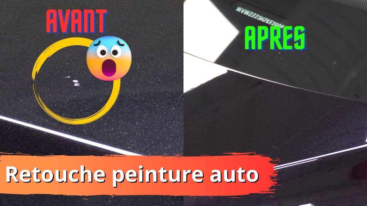Comment réparer un impact  de gravier sur la carrosserie !