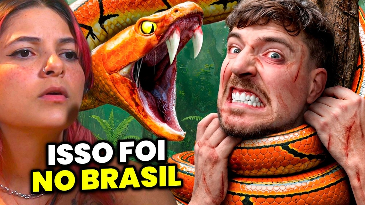 EU SOBREVIVI AOS 5 LUGARES MAIS PERIGOSOS DO PLANETA! - react