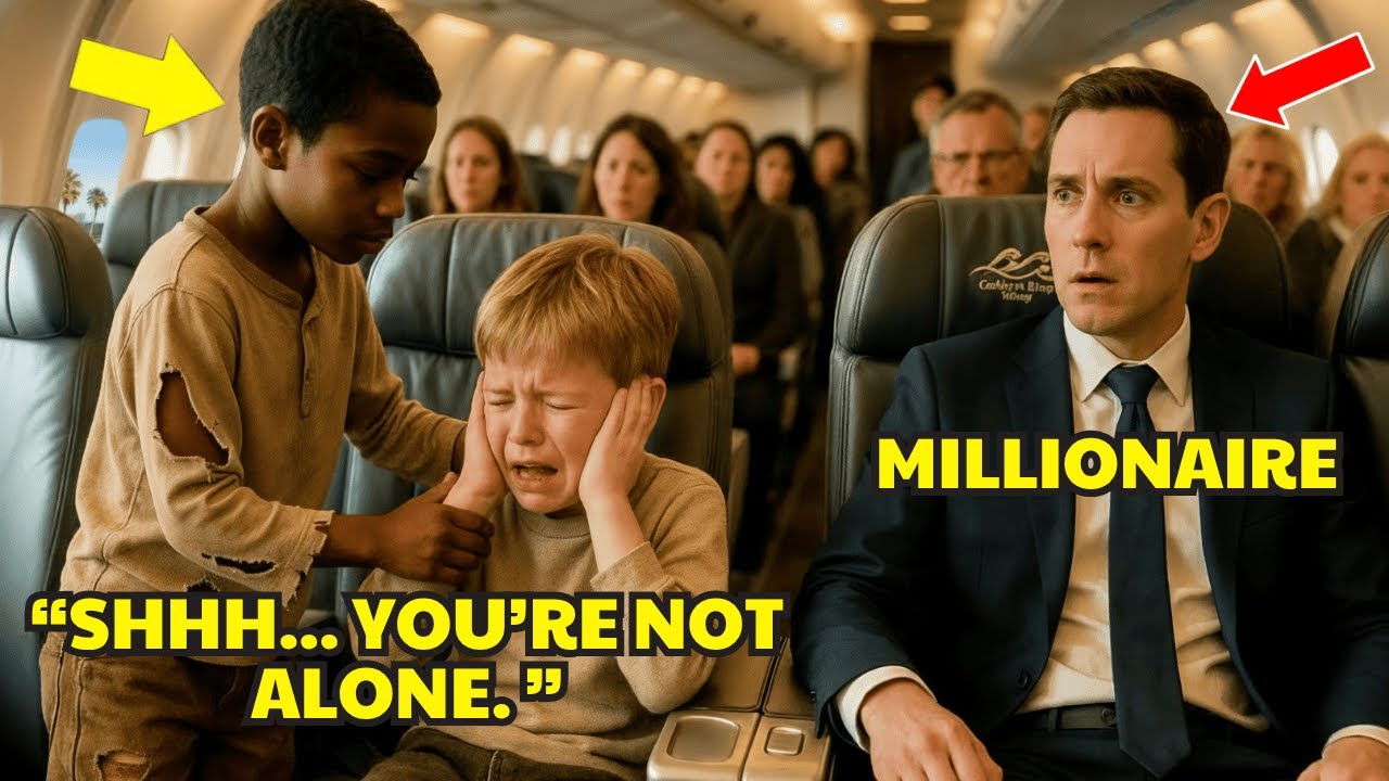 Millionaire&rsquo;s AUTISTIC Son Was Screaming Mid-Flight &mdash; Until a POOR Black Boy Shocked Everyone |Story