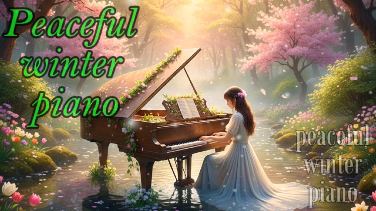 Peaceful Winter Piano | 2 Hours of Calming Instrumental Music - Paul instrumental music # 32