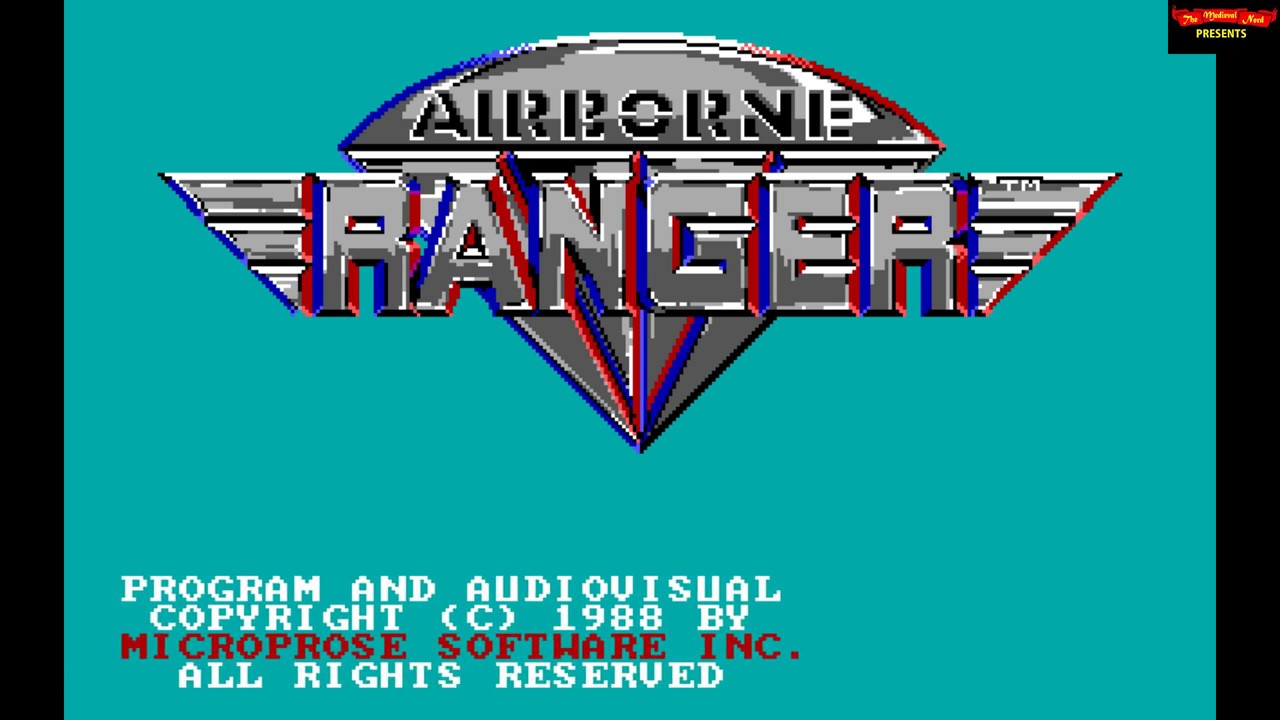 Airborne Ranger (1988) - DOS Gameplay Video (PC MS-DOS)