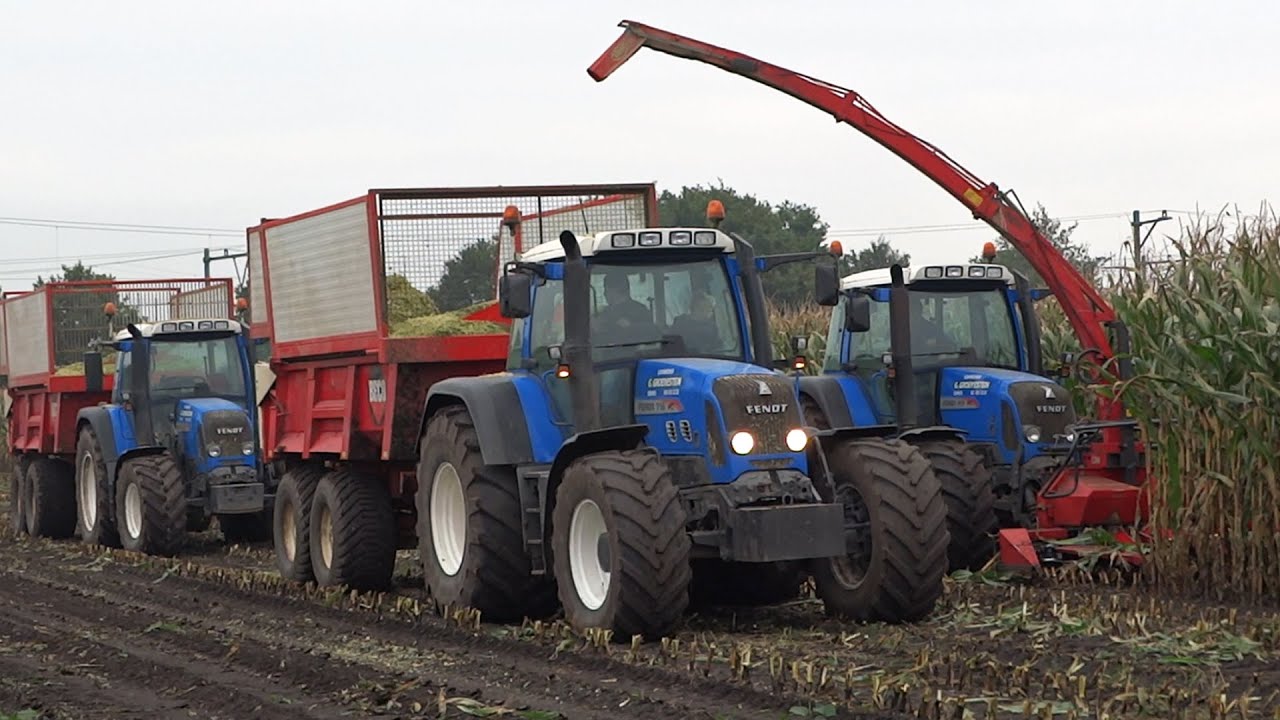 Mais Silage | Fendt's + Vicon MH 180 S Quattro | Groenestein | 2015