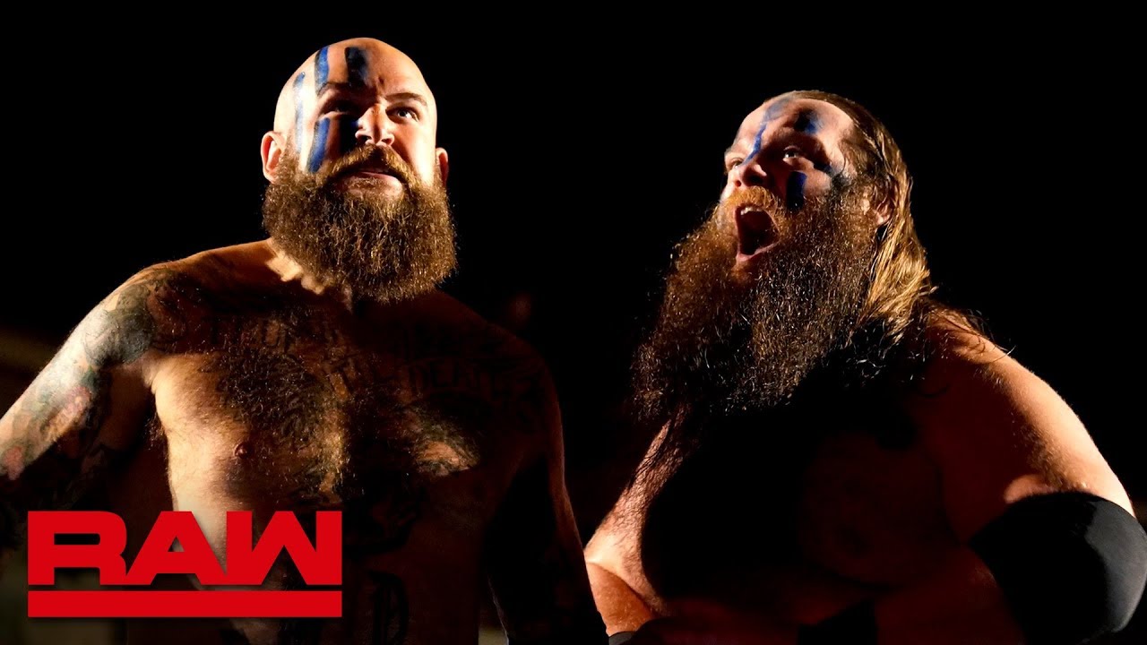 The Viking Raiders vs. Johnny James & Cole Carter: Raw, July 29, 2019