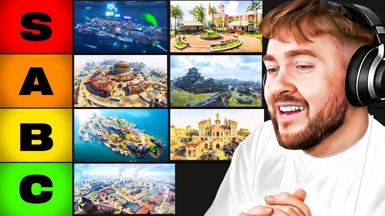 I Ranked *EVERY* Warzone Map! (Tier List)