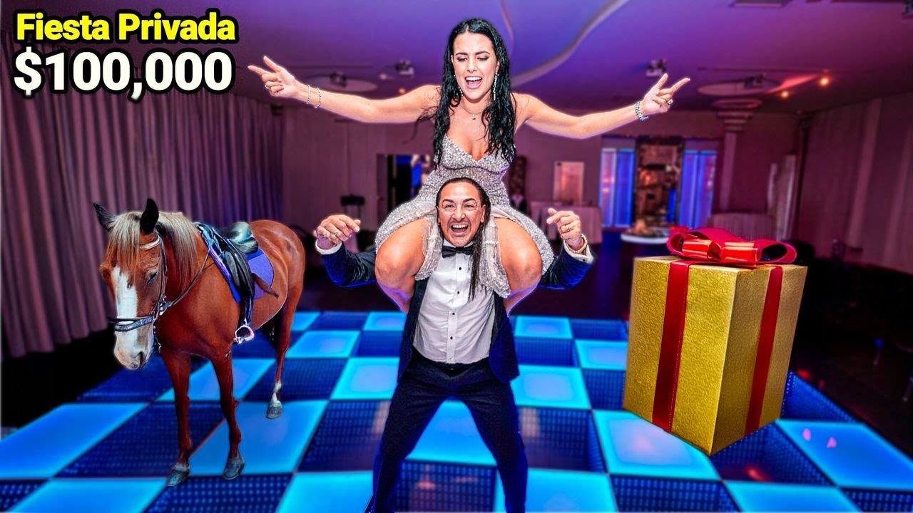 &iexcl;AS&Iacute; FUE MI FIESTA PRIVADA DE $100,000!