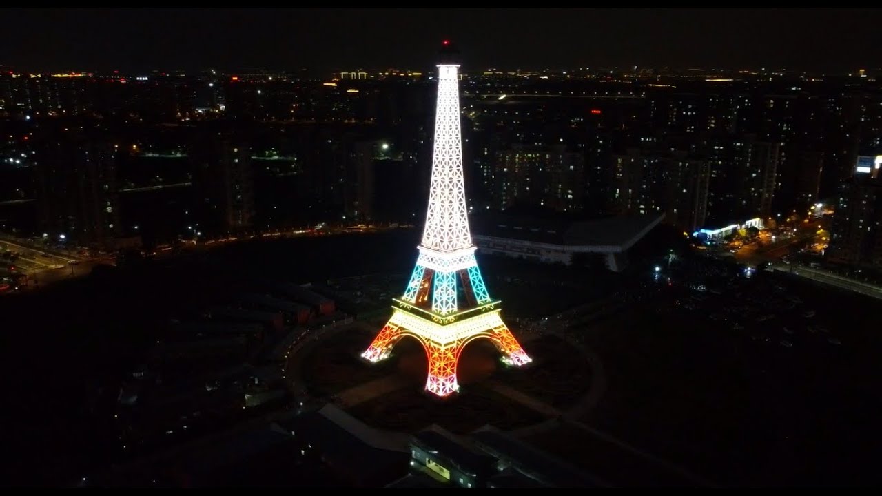 China&rsquo;s Mini Paris? 🗼 TianduCheng Eiffel Tower Tour in 4K | Hangzhou&rsquo;s Hidden Gem! #EiffelTowerChina