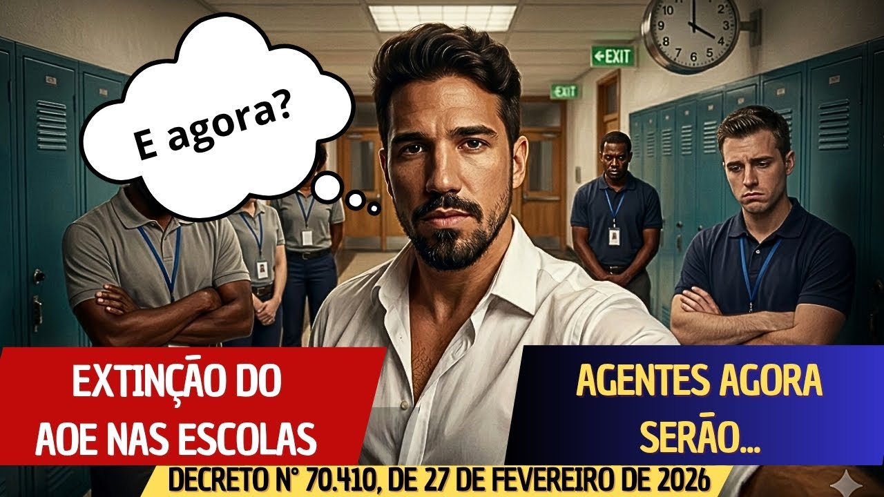 Escolas do Estado de SP: Extinção do Cargo/Função do AOE foi publicada