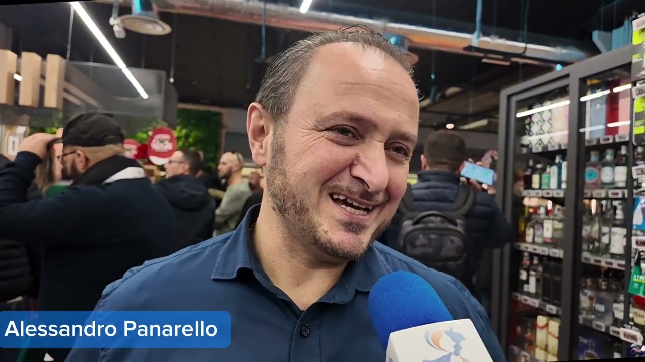 Inaugurazione del primo supermercato "Famila" a Reggio Calabria: la gioia del gruppo Panarello