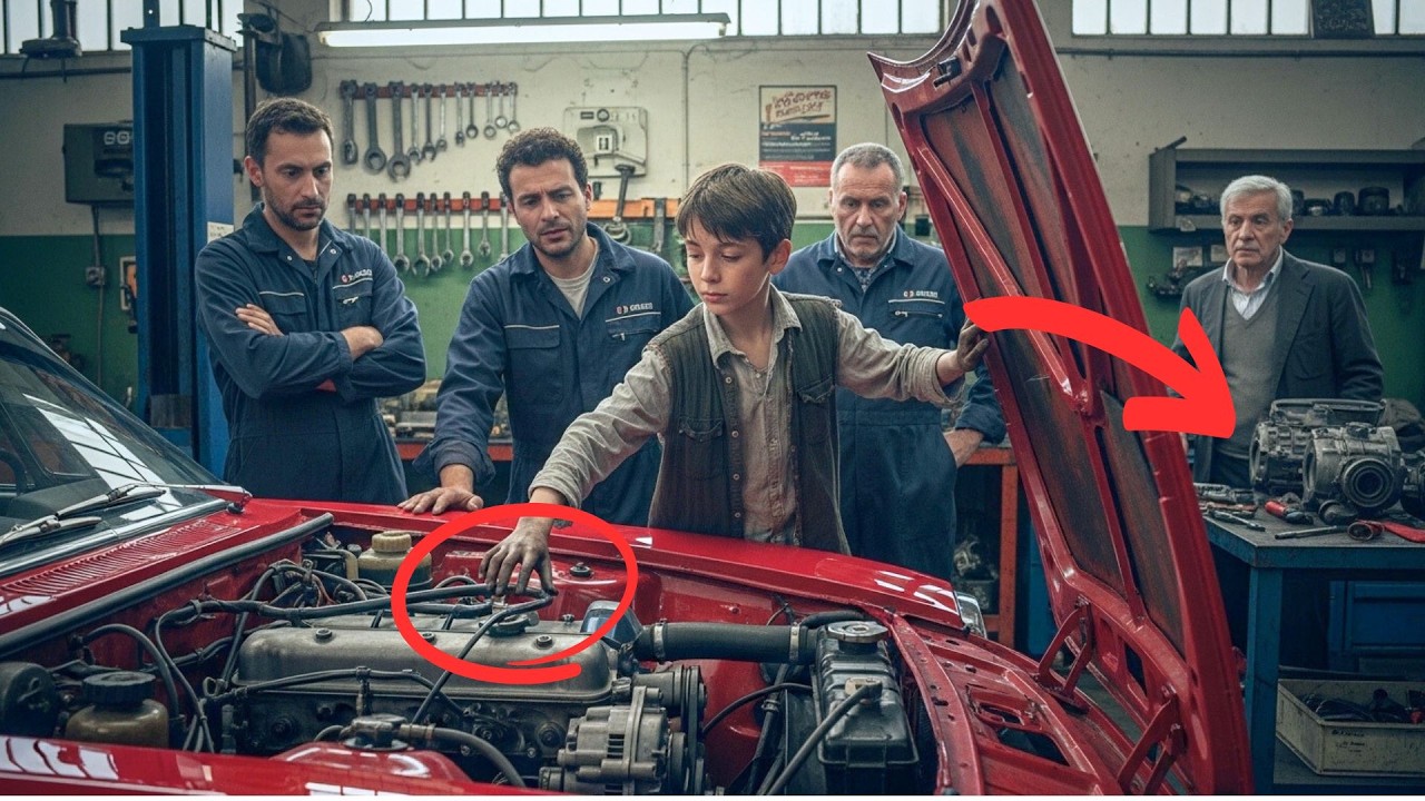 “Lascia Perdere, È Solo Un Bambino”—Risero… Finché Aprì Il Cofano E Il Motore Tacque Davanti A Tutti