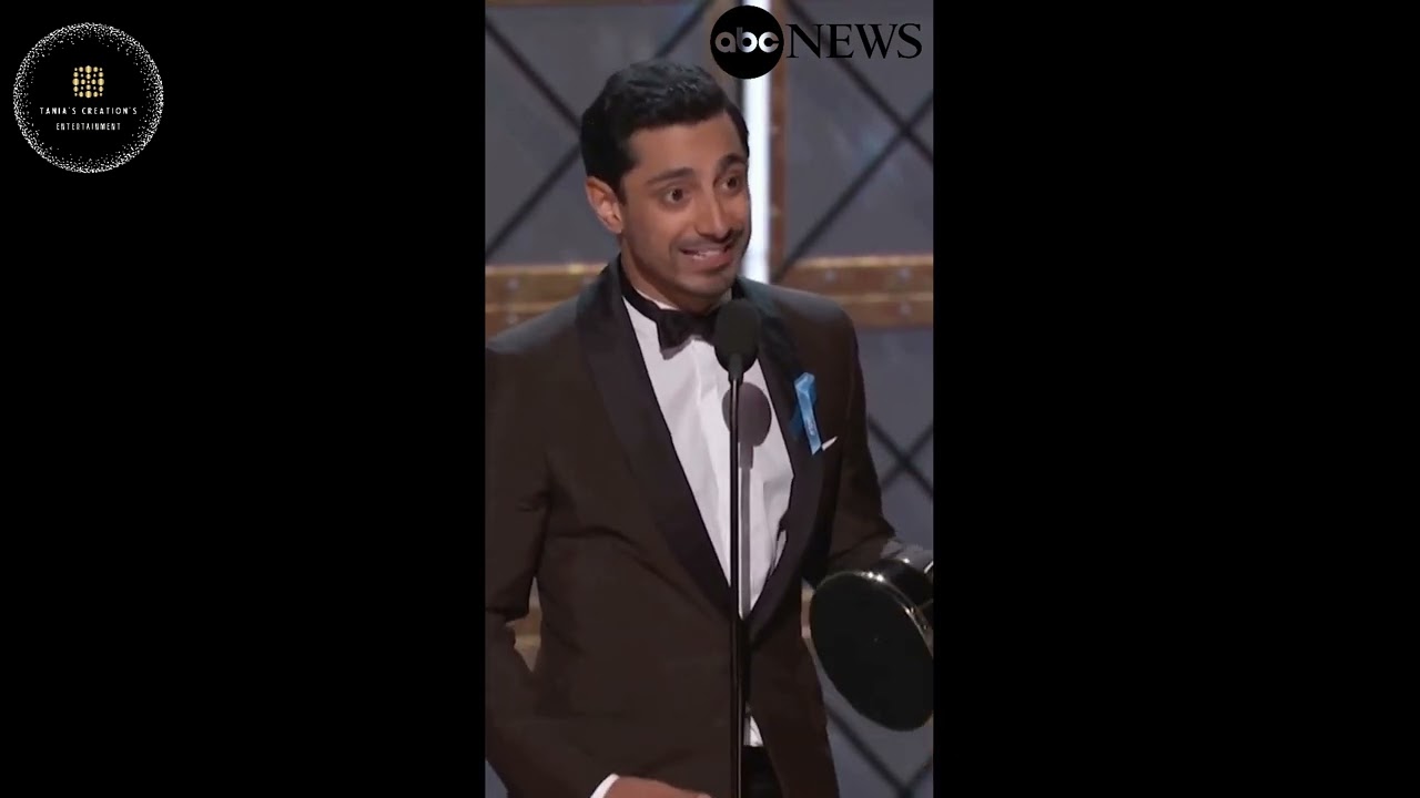 Riz Accepting speech of emmy award