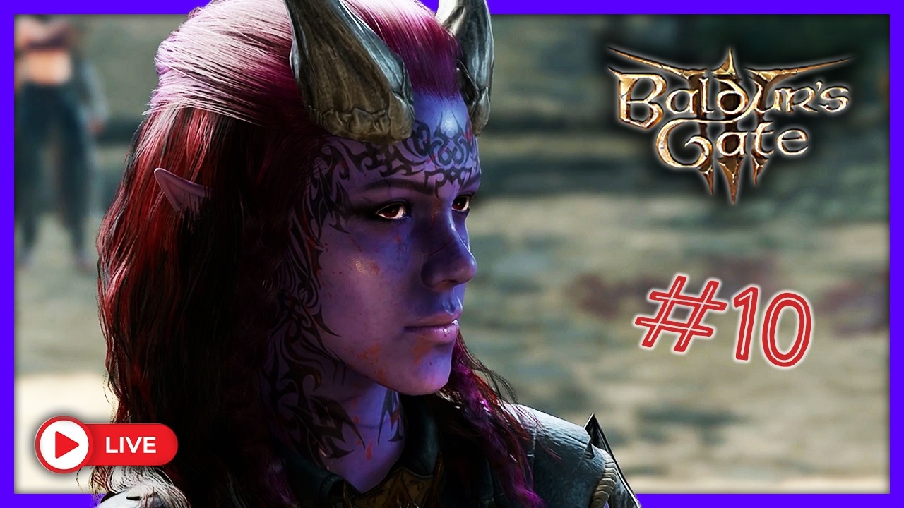 🔴LIVE!! Dark Urge Begins Act 3! (Singleplayer Dark Urge Playthrough #10)