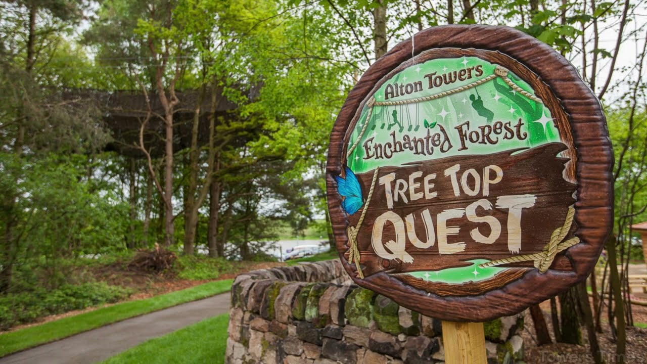 Enchanted Forest Tree Top Quest - Alton Towers