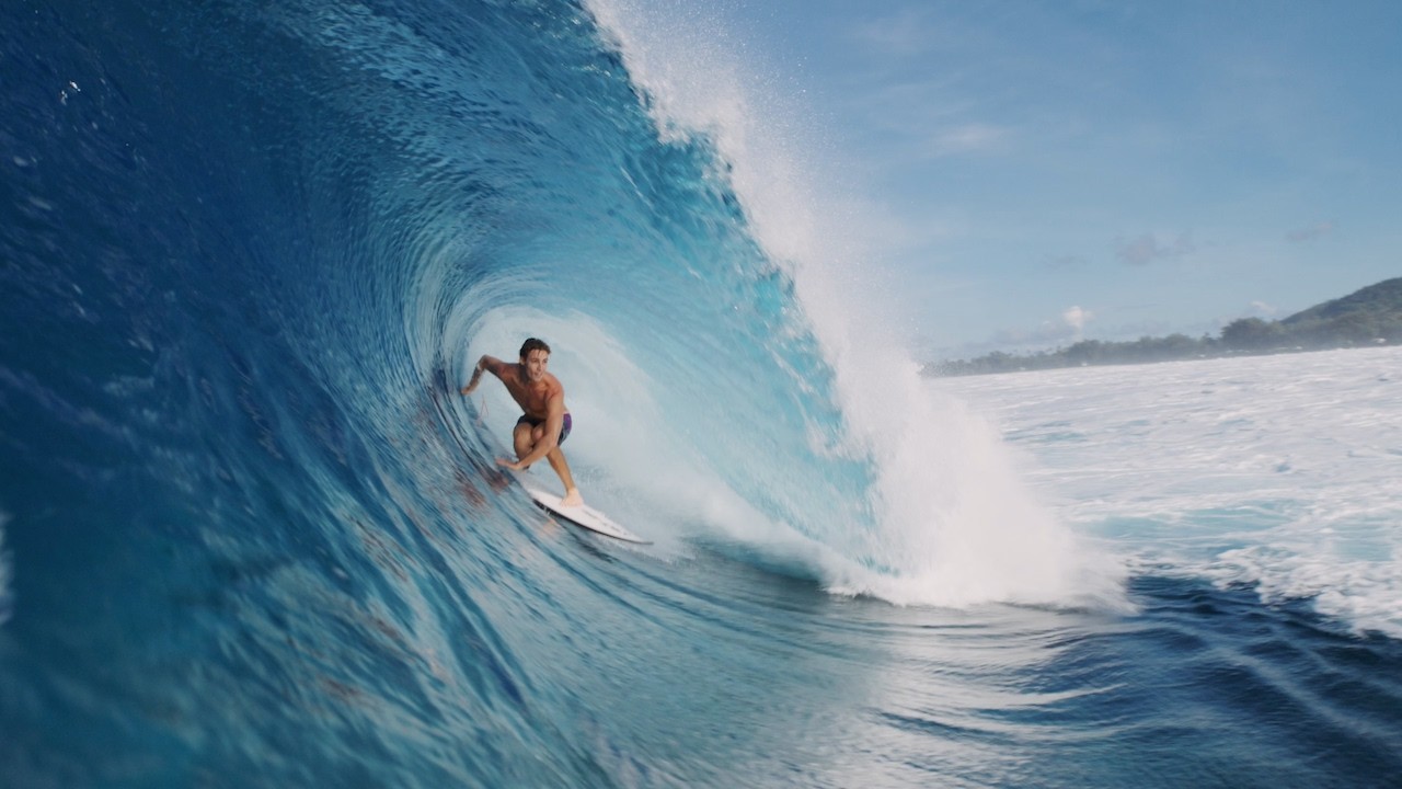 Cinematic South Pacific Surf