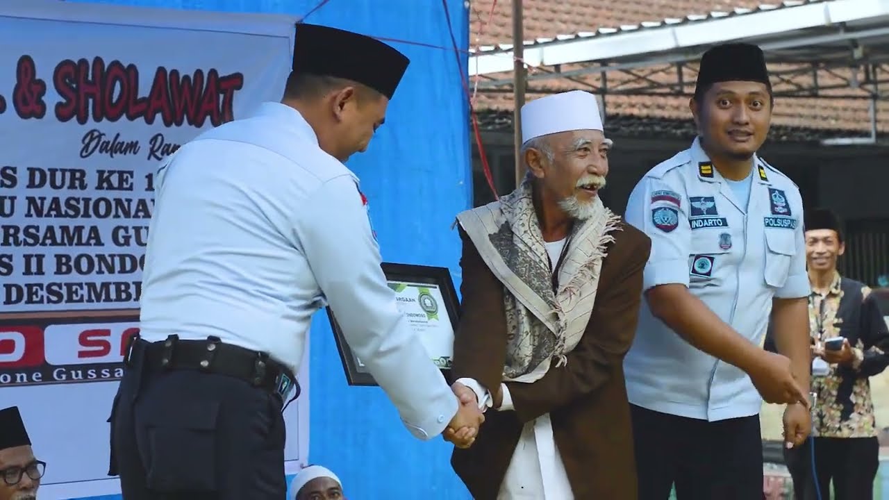 Lapas Bondowoso Bersholawat Bersama Gus Saif di Acara Haul Gus Dur 13