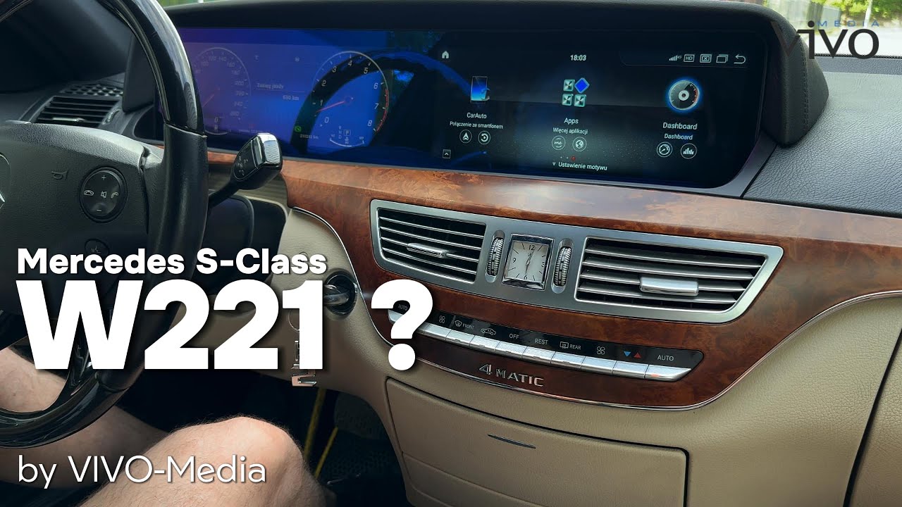 Retrofit Mercedes S-class W221 by VIVO-Media
