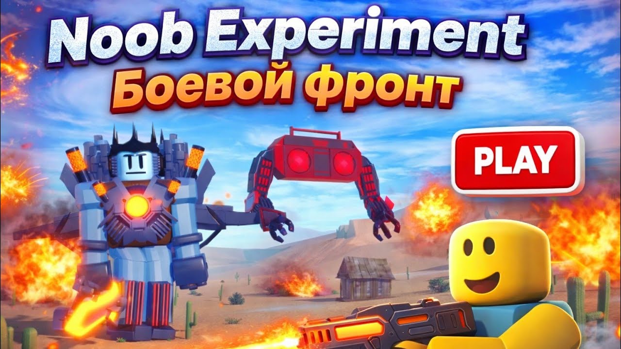 Они по мне даже не попали. Noob Experiment. Боевой фронт. Игро Мир 