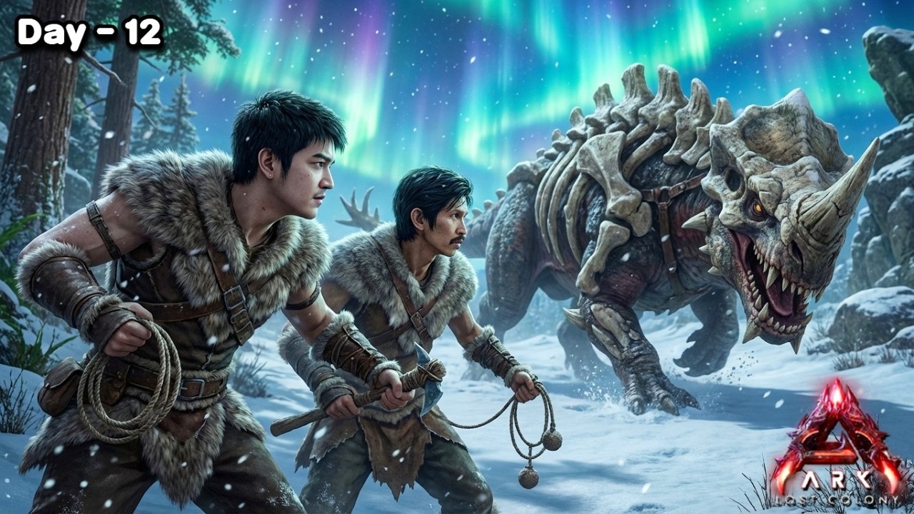 ARK Lost Colony (Day 12) | ဒိုင်နိုဆောဘီလူးကြီး Ossidon လိုက်ရှာမယ်