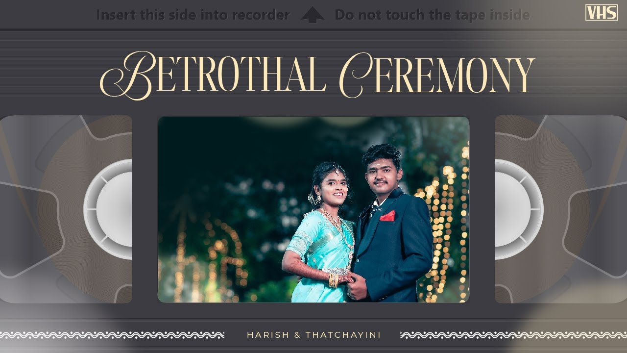 Betrothal Ceremony | Video Cassette | Harish & Thatchayini | Cocktail Photofilms | Sivakasi Wedding 