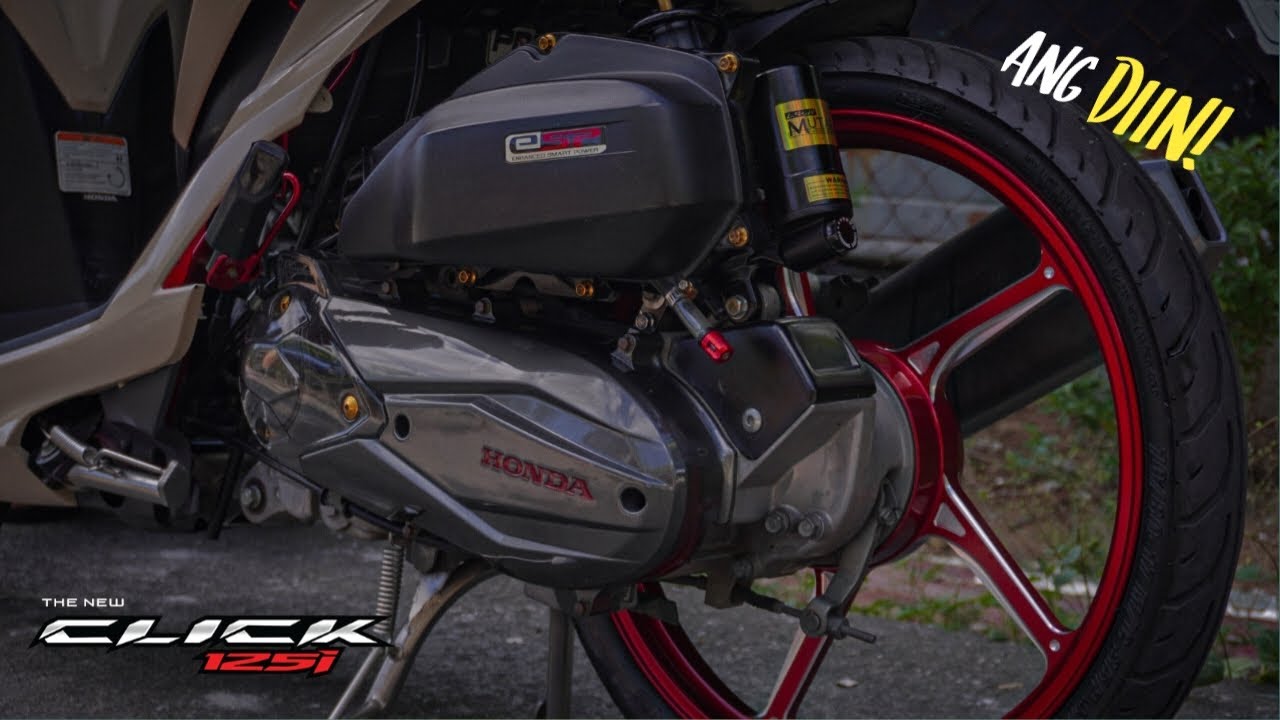 PAANO MAG PALIT NG REAR SHOCK SA HONDA CLICK 125i | Mutarru Shock