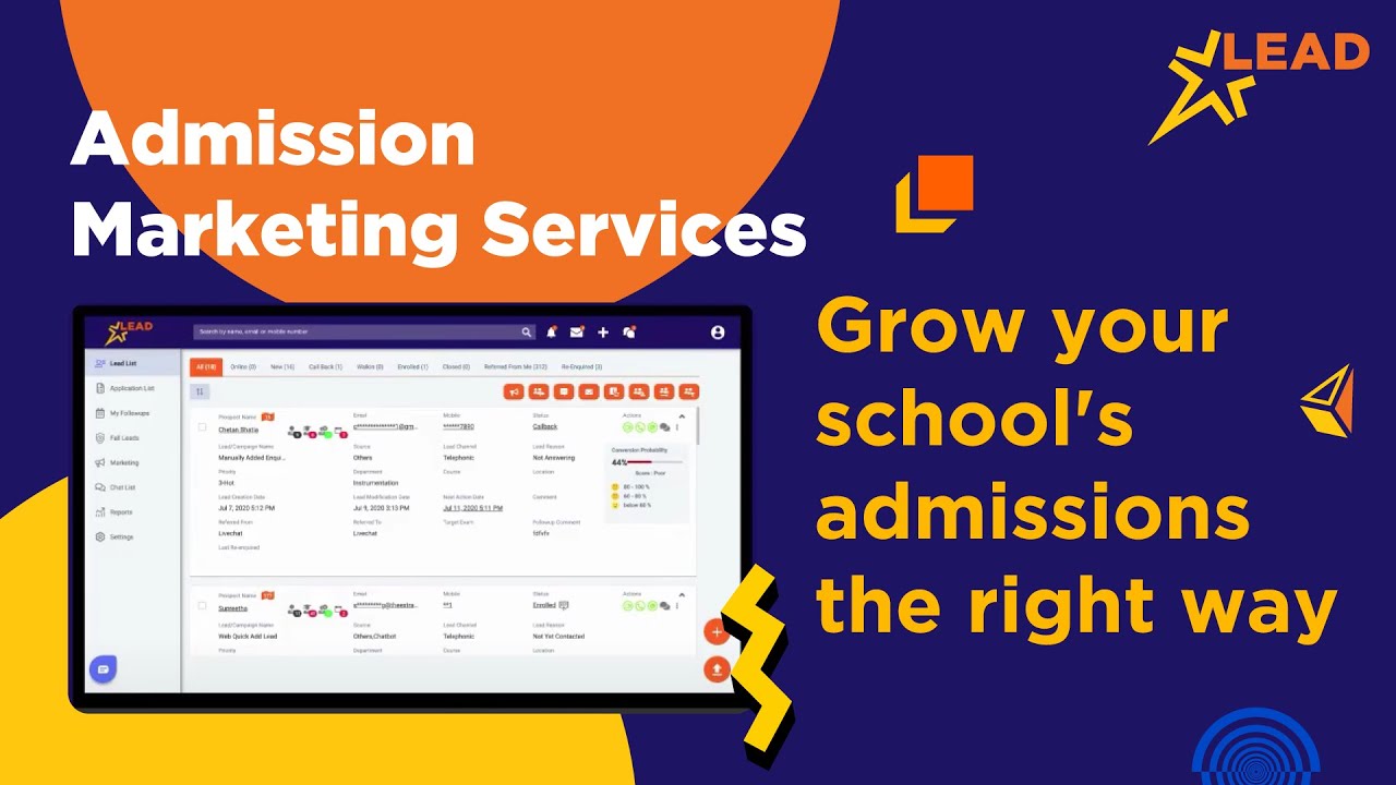 Admission Marketing Services | Grow your school's admissions the right way with LEAD