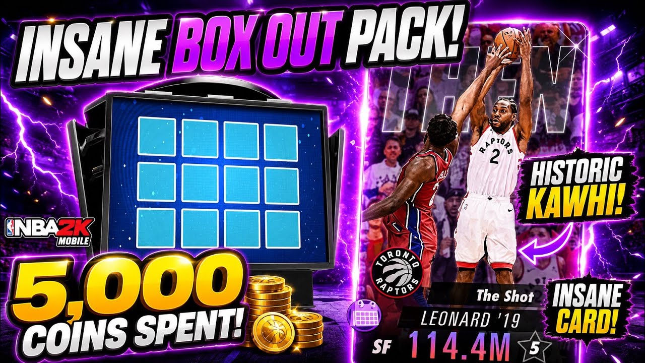 БЕЗУМНОЕ ОТКРЫТИЕ ПАКОВ HISTORIC KAWHI LEONARD! | NBA 2K Mobile