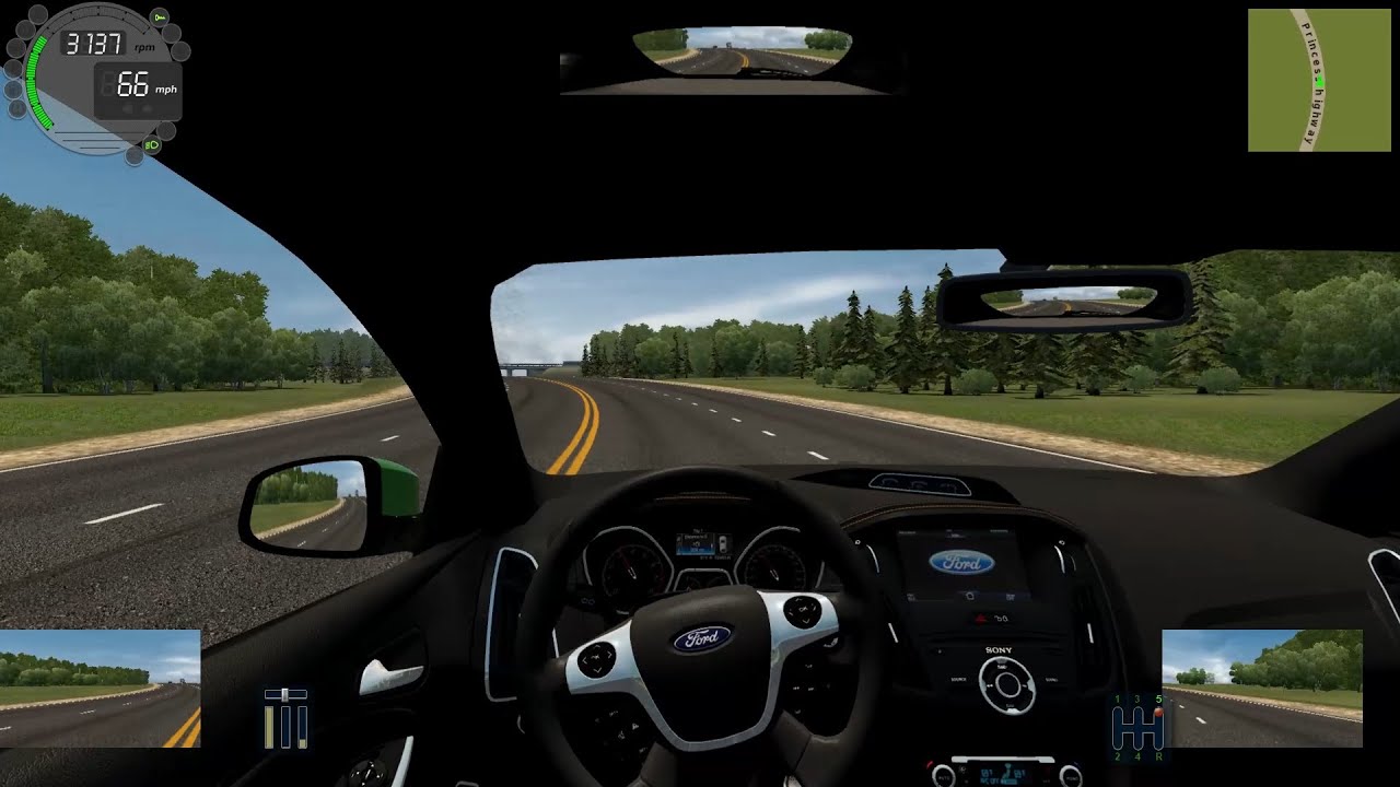 City Car Driving - 2012 Ford Focus ST (Spirited Driving)