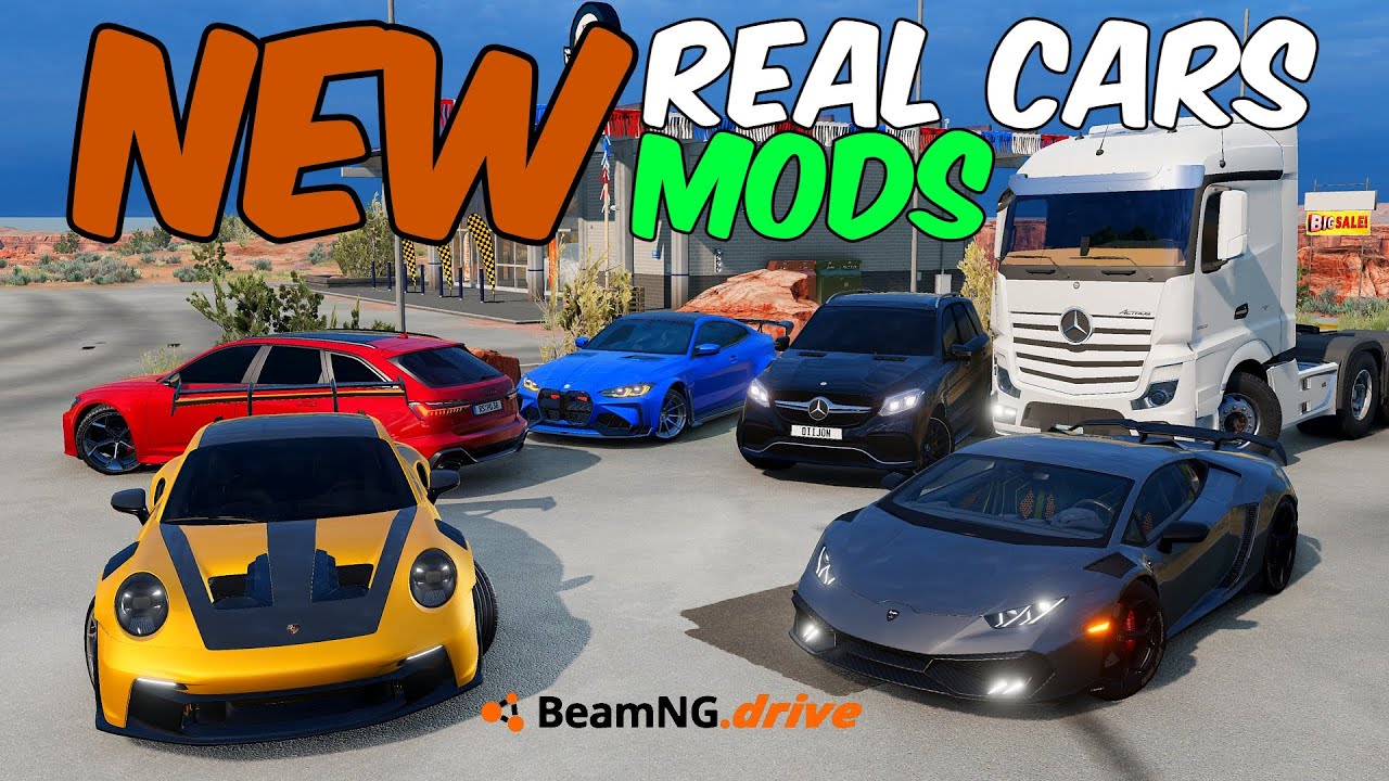 Top NEW Free Cars Mods for BeamNG.Drive!