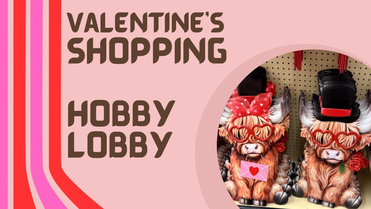 Shopping for Valentine's Day Decorations Haul