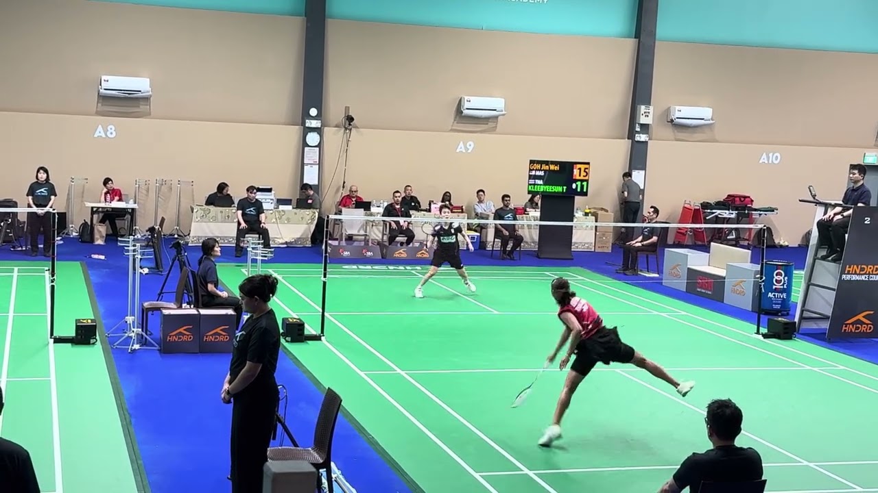 SBH Singapore International Challenge 2026  Semi Final Goh Jin Wei Vs Tidapron KLEEBYEESUN