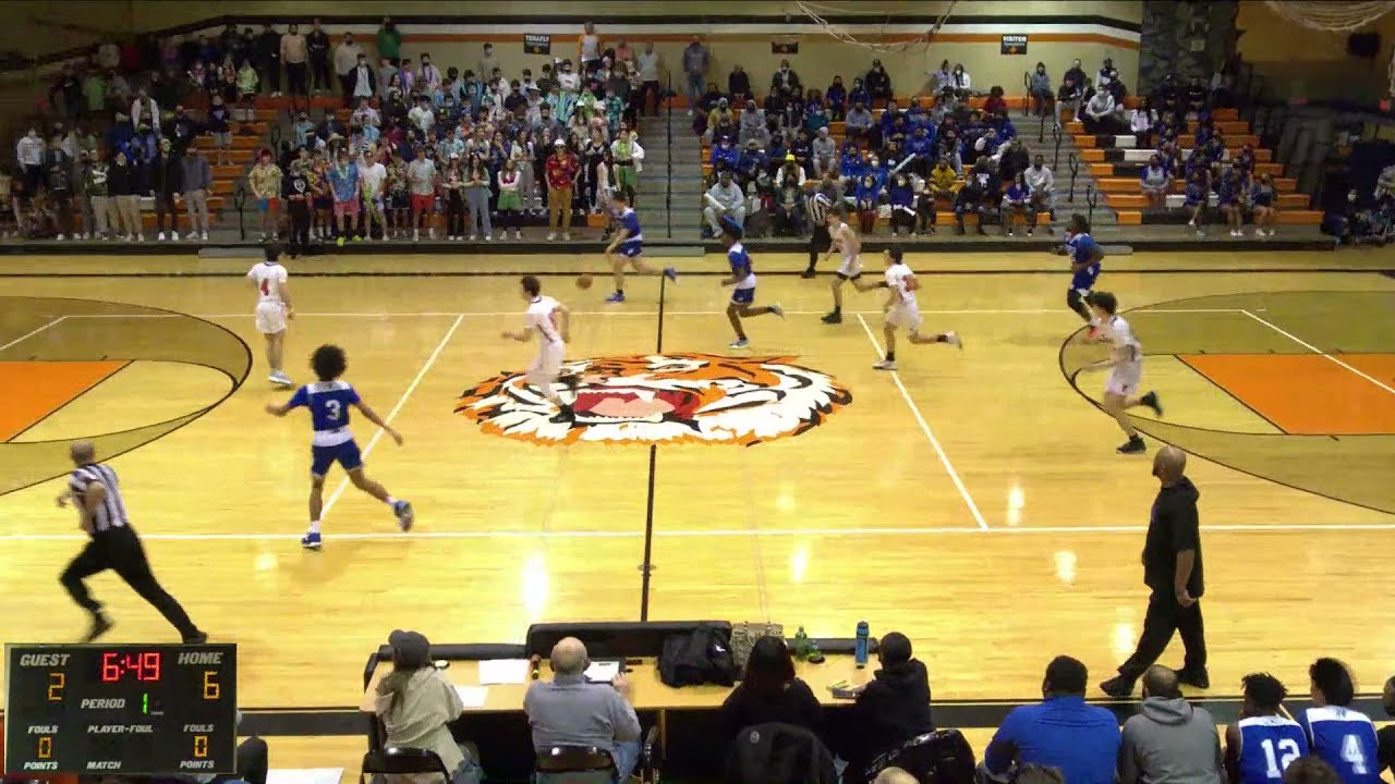 03/05/22 Tenafly Boys Basketball vs. Teaneck - State Sectional Semifinal