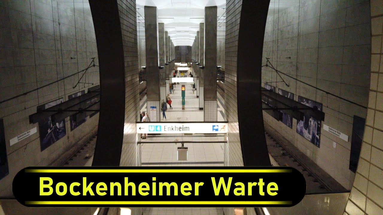 U-Bahn Station Bockenheimer Warte - Frankfurt 🇩🇪 - Walkthrough 🚶