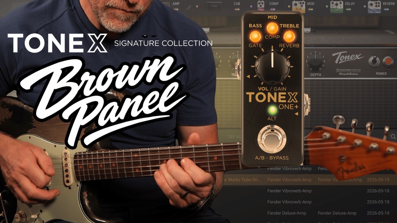 TONEX идеально воссоздали тот самый звук Fender Brownface!