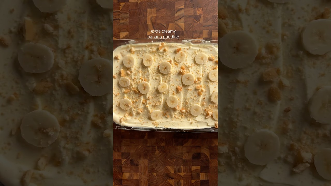 Extra Creamy Banana Pudding
