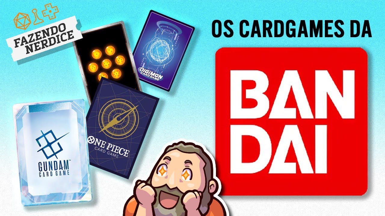 Digimon, Dragon Ball, One Piece Gundam: Os Novos Card Games da Bandai!