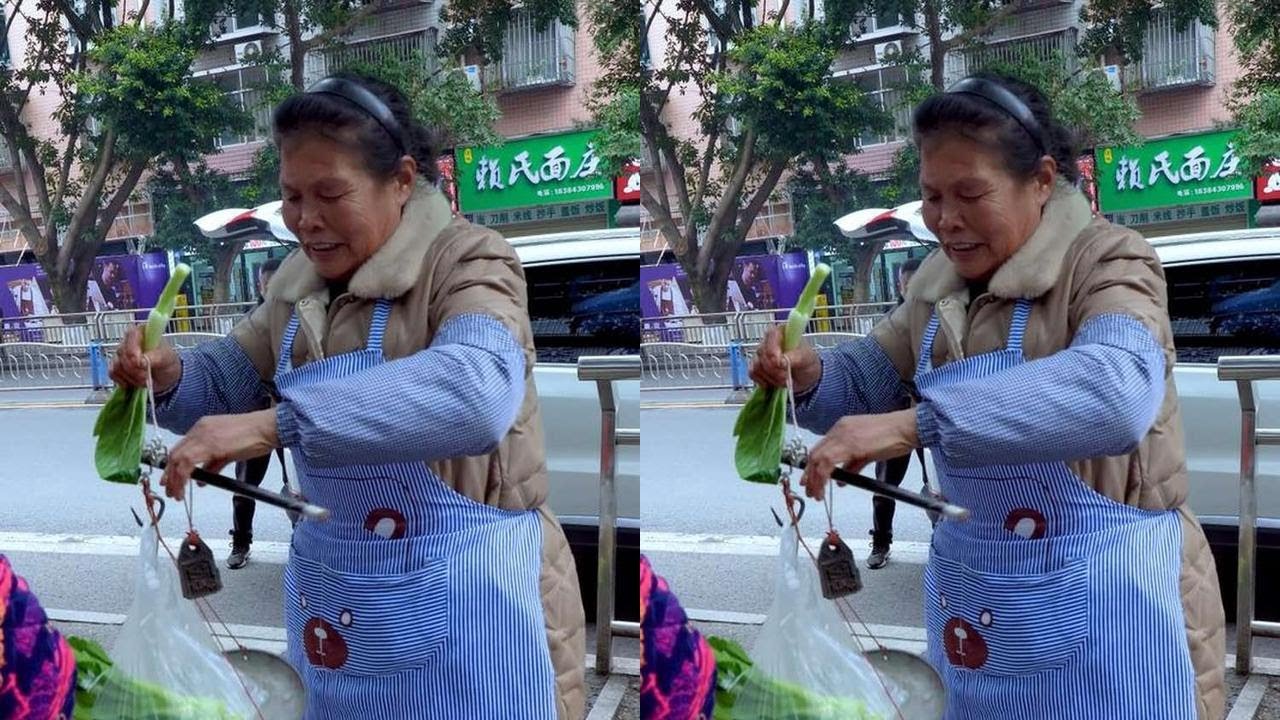 丈母娘种的菜卖得了，摘6种新鲜蔬菜去摆摊，看看卖了多少钱