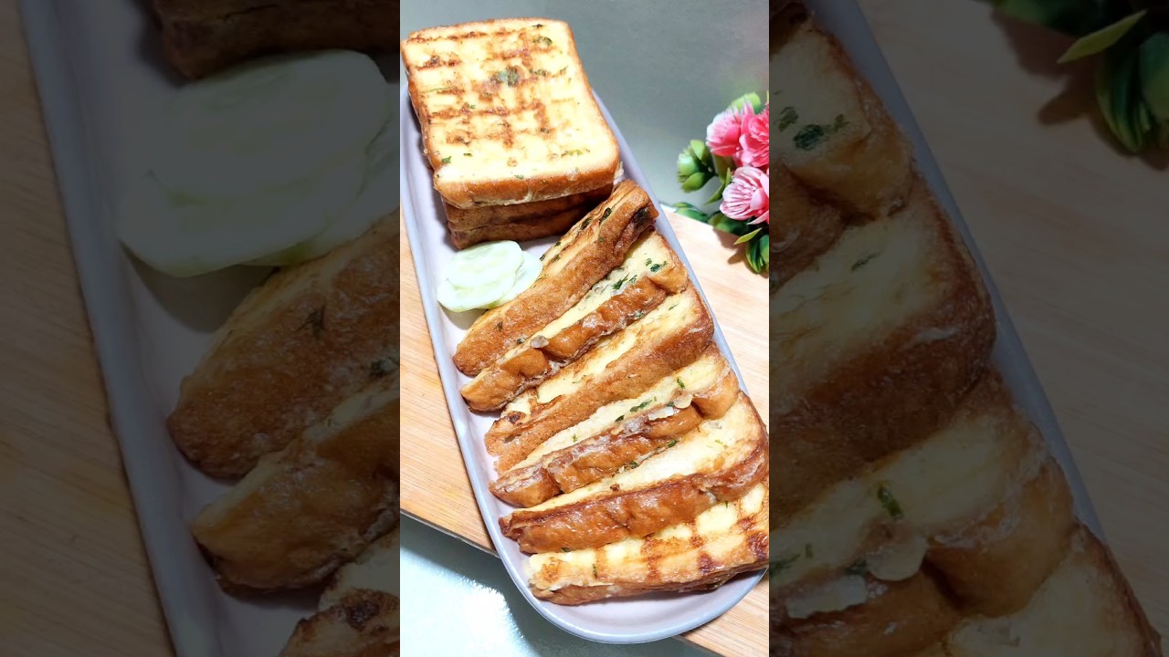Simple bread egg toast recipe... #bread #egg #toast #nastarecipe #food #cooking