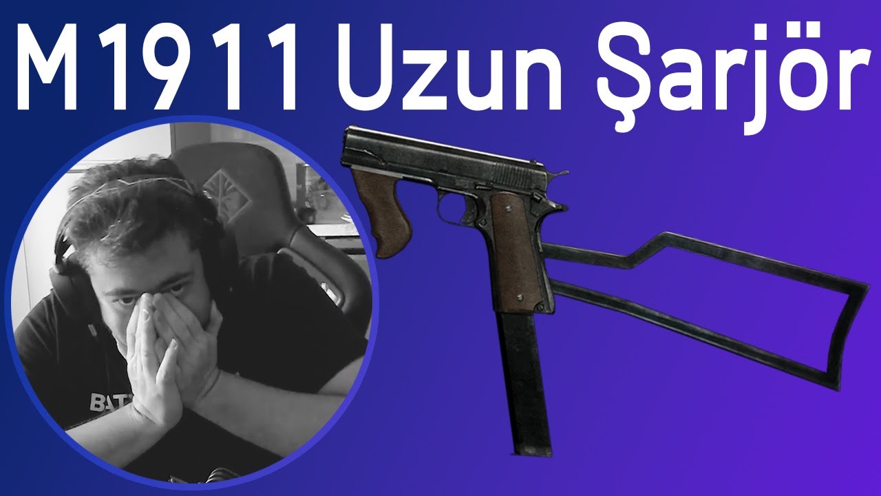 İbretlik Silahlar: M1911 Uzun Şarjör | Battlefield 1