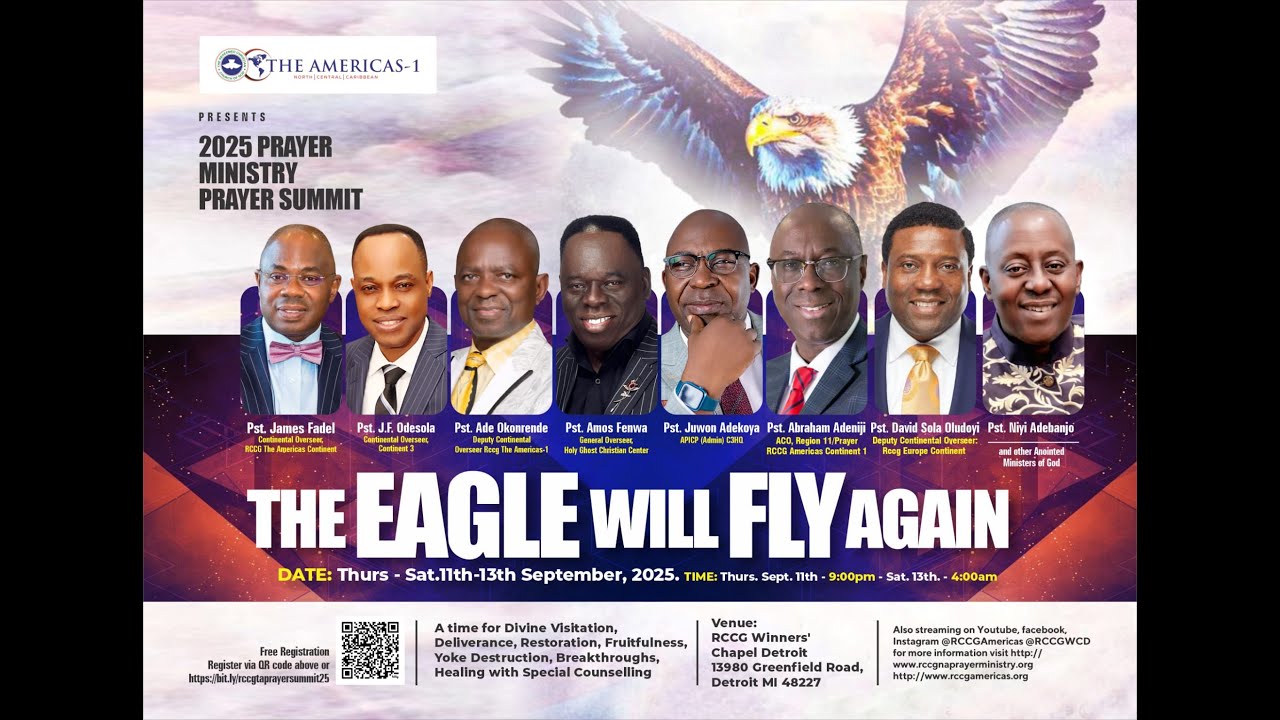 2025 RCCG The Americas Prayer Summit - The Eagle Will Fly Again - Day 2 Evening