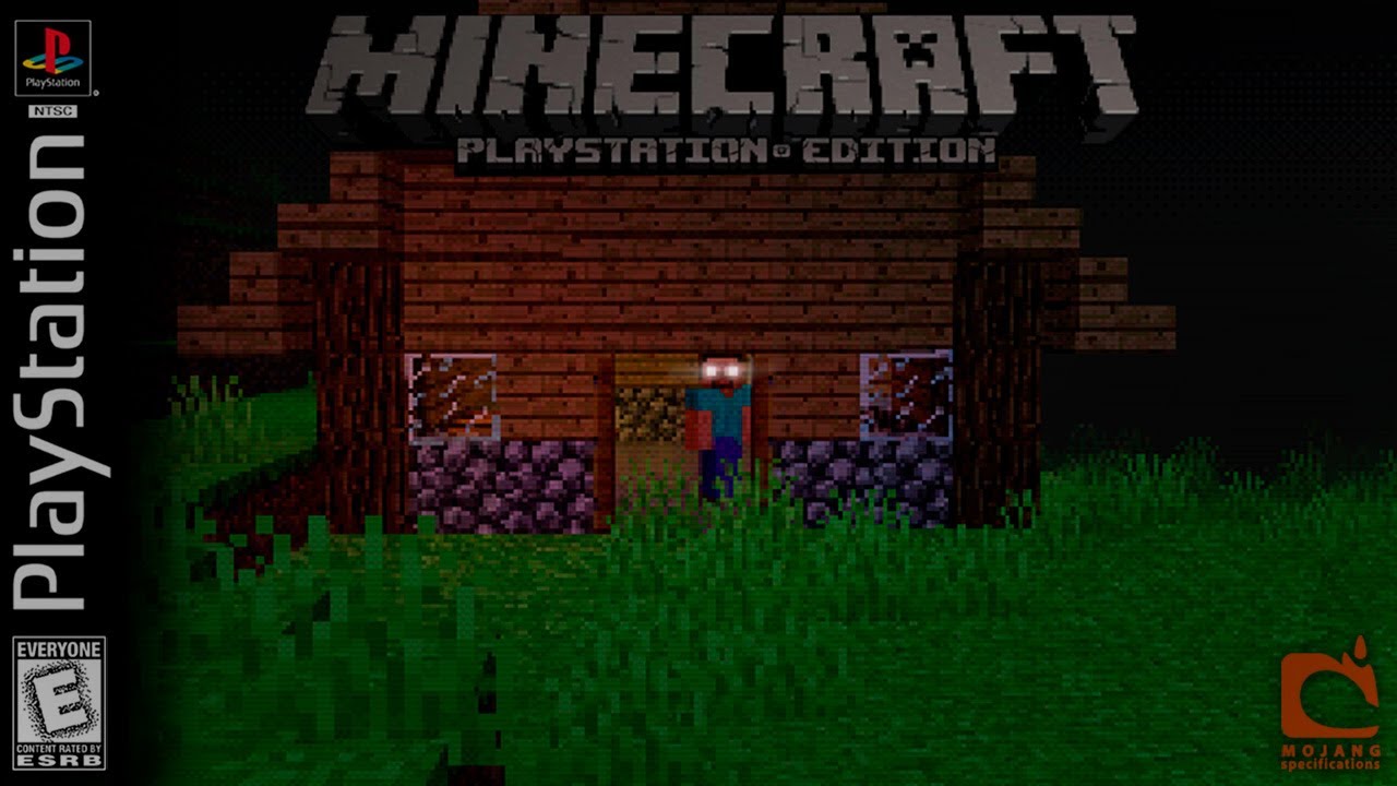 A Versão de PS1 do MINECRAFT