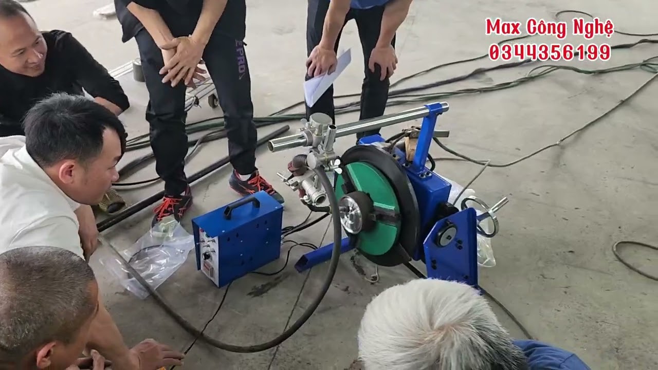 Rùa hàn tự động | bàn xoay máy hàn.