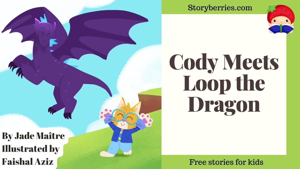 CODY MEETS LOOP THE DRAGON #coding #logic #kidbooks   🍓 Read along book with English subtitles 🍓